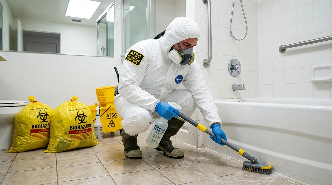 Decontamination equipment deployed for Blood Cleanup in East Chicago